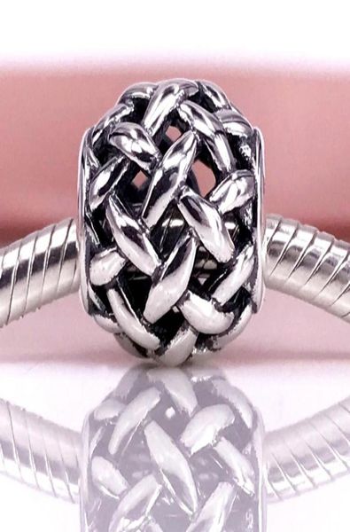 

authentic 925 sterling silver forever entwined charm fit diy pandora bracelet and necklace 79097375034632717544, Black