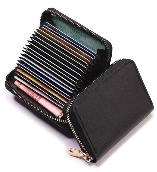 

card holders business holder wallet womenmen gray bankid 20 bits pu leather protects case coin purse3866314, Brown;gray