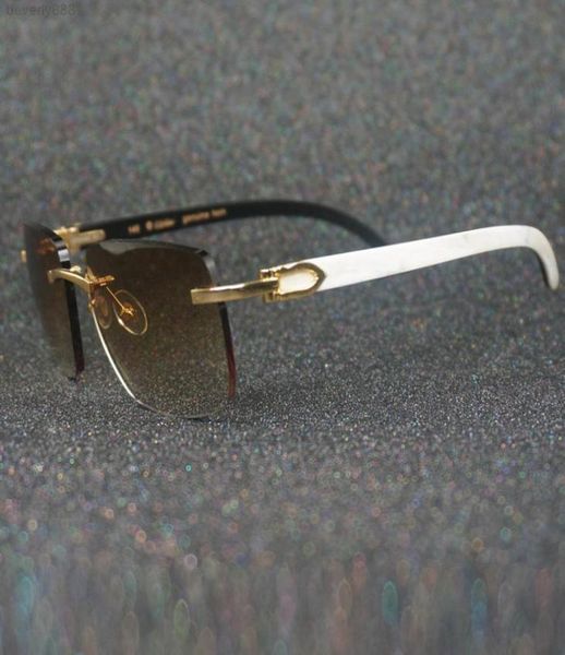 

cartergafas sol hombre y mujer lent lectura para miopa blancas negras cuerno de bfalo2066721, White;black