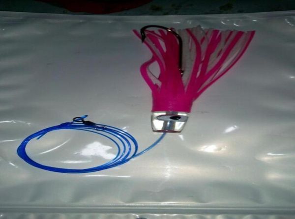 

big game trolling 15cm40g resin head ocs skirt lure0125984393