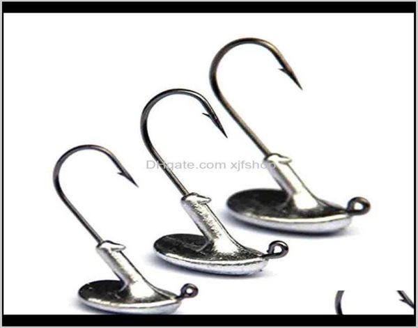 

lot tumbler lead head hook jig baits saltwater freshwater gfslk htrnw8694787