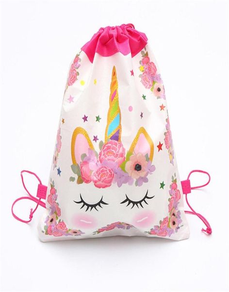 

kids unicorn dinosaurs drawstring bag cartoon drawstring backpack storage bags kids outdoor casual girl039s knapsack drawstring7761930