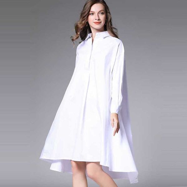 

large size women's dress 2023 spring skirt age reducing mid length high end international fashion dressyrd2, Black