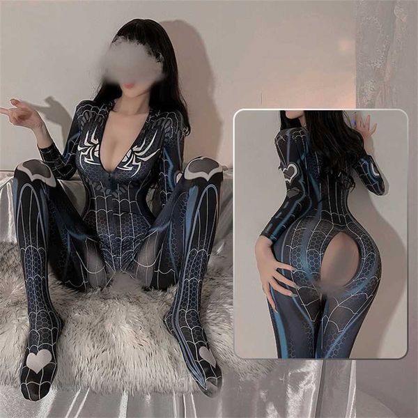 

50% off ribbon factory store spider double-sided animated lingerie, Red;black