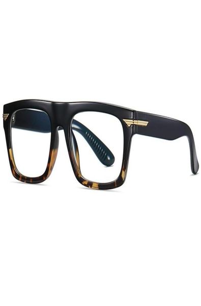 

fashion sunglasses frames tr90 square style vintage anti blue plain glasses brand design eyewear frame eyeglasses oculos de grau t6397326, Black