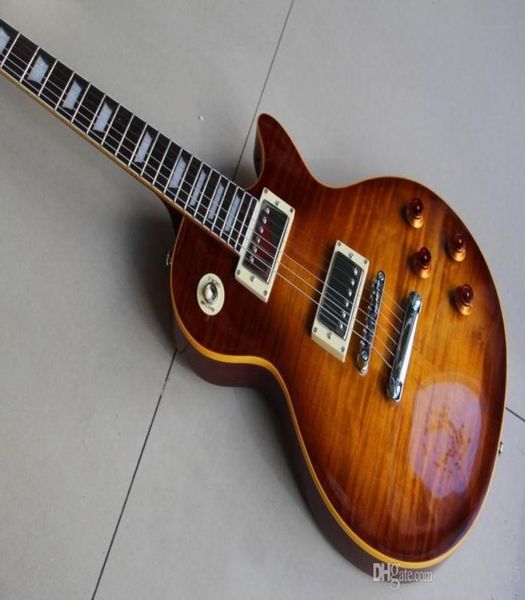 

whole new arrival cibsonlpstandard electric guitar rosewood fingerboard solid body in aged sunburst 1202179779454