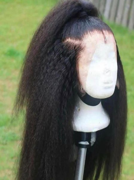 

sassoon bob full 360 lace frontal human hair wigs for brazilian women 150 180 kinky straight 13x4 remy low ratio pre plucked8308169, Black;brown