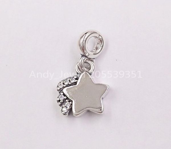 

andy jewel 925 sterling silver beads my shooting star dangle charm charms fits european pandora style jewelry bracelets necklace4549662, Black