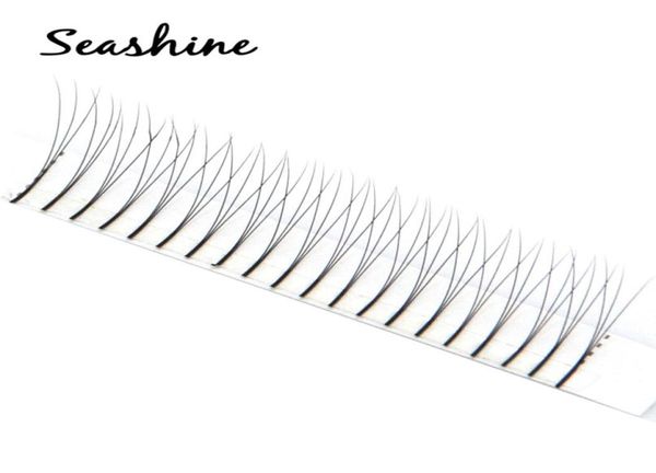 

seashine heat bonded 3d w premade fans eyelashes fans russia volume 007mm and 010mm 3d eyelashes extensions 6992643