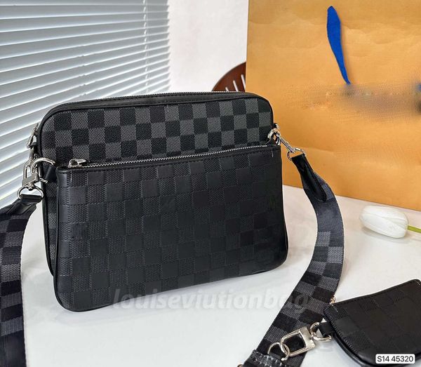 

new men shoulder bag styles sizes handbag luxurys designers bags pochette multiple pockets fashion messenger bag purse loviseitys viutonitye