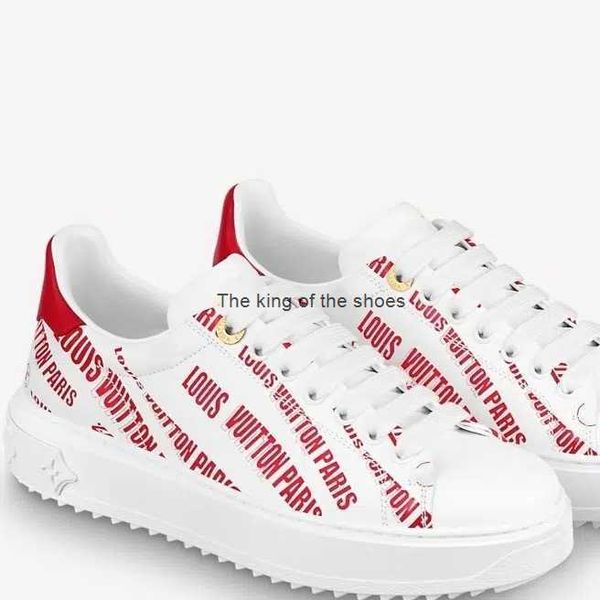 

fashion time out calfskin leather sneaker men casual shoes blue multi white pink embossed open back fuchsia khaki green sole printed luxury, Black