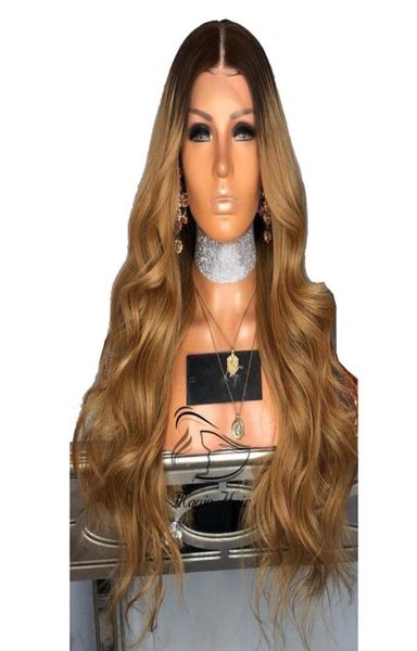 

150 180 250 density ombre black root 1b27 honey blonde lace front human hair wigs for women pre plucked brazilian remy hair8289806
