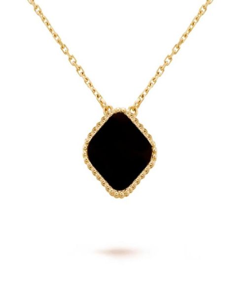 

clover necklace 18 styles vintage pendant necklaces class 4 leaf heart motherofpearl amber tiger039s eye necklace of womens m1191167, Silver