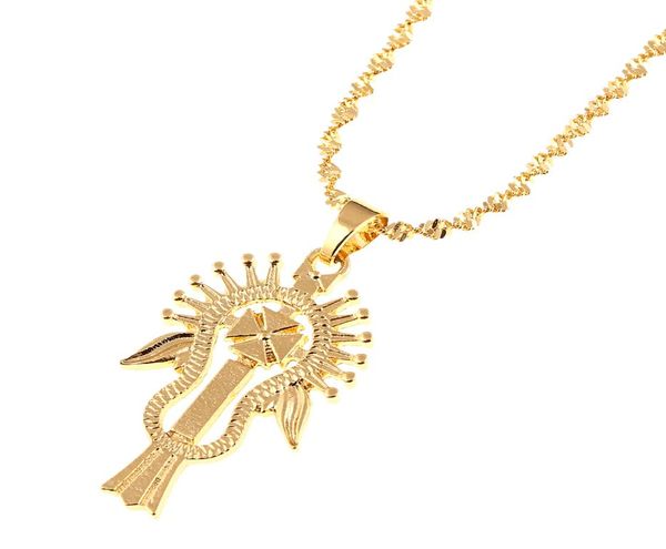 

ethiopian gold pendant necklace for women men judah jewelry charms ethnic african gifts3200905, Silver