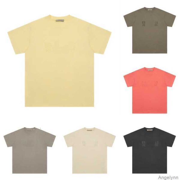 

23ss women mens designer essentail t shirts luxury tees brand essent casual fashion tshirt essentiel clothing 1sho, White;black