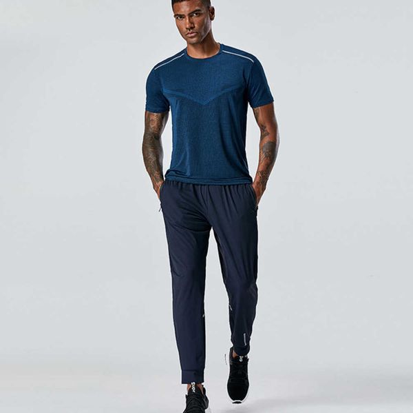 

23ess designer long lulus pants men sport running align yoga outdoor gym pockets slim fit sweatpants pant jogger trousers mens casual elasti, Black