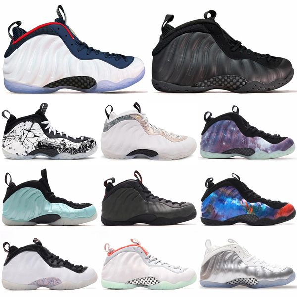 

foam one men basketball shoes penny pe hardaway sneaker anthracite abalone pure platinum paranorman island shattered backboard mens trainers
