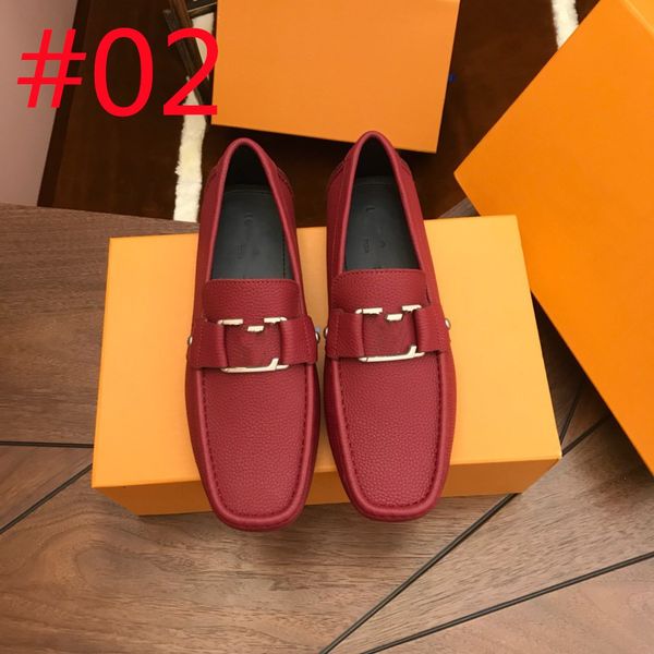 

2023 new luxurious men's genuine leather shoes round head casual designers loafer shoes breathable soft sole male moccasins men driving, Black