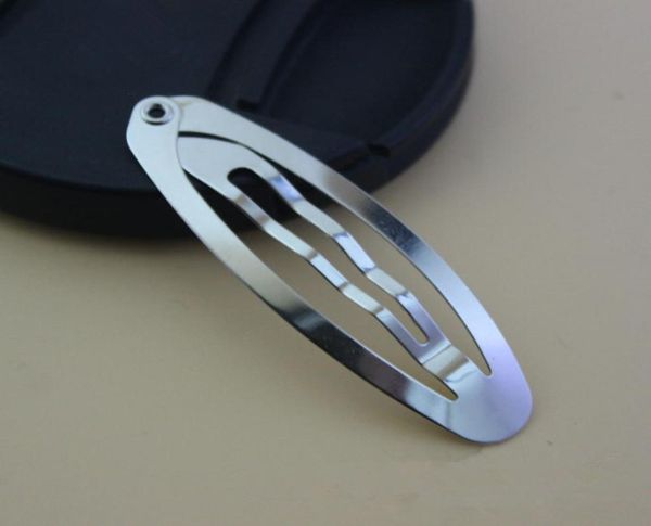 

500pcs bbclips elliptical shape silver non slip snap clips slides hair bows diy jewelry findings7861365, Blue;slivery