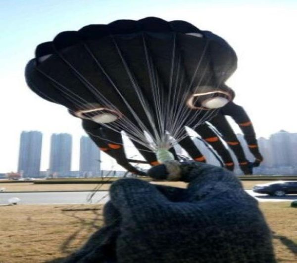 

2016 3d 23m black 1 line stunt parafoil ocs power sport kite outdoor toy8473604