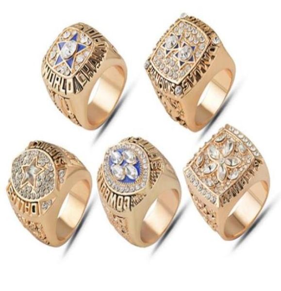 

fans039collection of souvenirs 1992 1993 1995 1977 1971 season cowboys championship ring whole4979657, Golden;silver