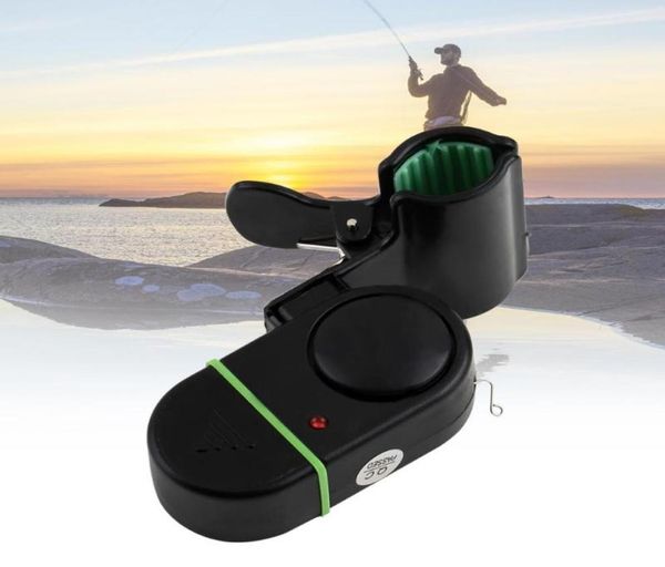 

electronic bite fish alarm bell fishing rod pole w led light soundlight device portable and easily installed 2021 accessories3716768