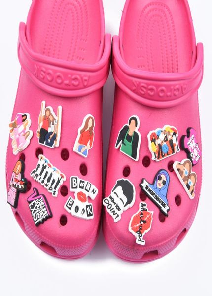 

whole clog shoe charms custom pvc rubber for clog sandals kids gifts6786041, White;pink