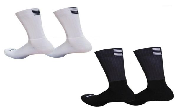 

sports socks profession cycling rapha pro team aero comfortable breathable anti slip seamless silicone running sport bike18182680, Black