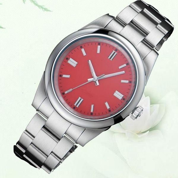 

male watches pink red dial 904l 36mm 41mm automatic mechanical movement orologio diamonds bang waterproof jubiee bracelet stainless steel di, Slivery;brown