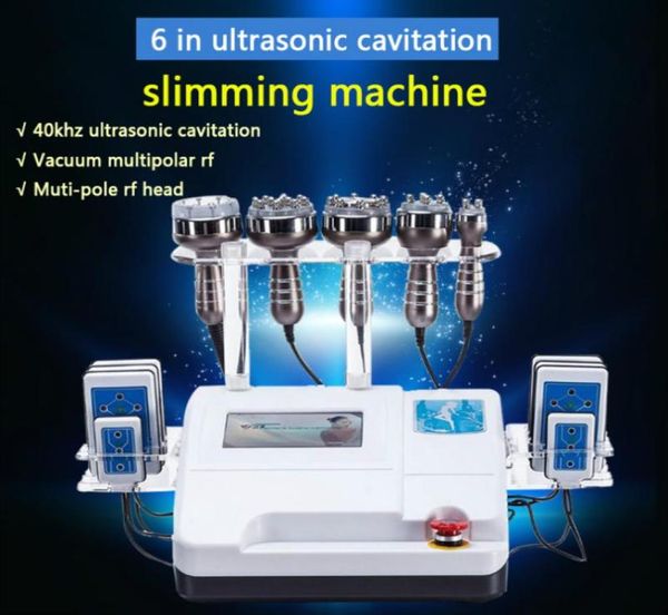 

2022 new 6 in1 40k ultrasonic cavitation rf vacuum suction body slimming beauty machine cedhl7653778