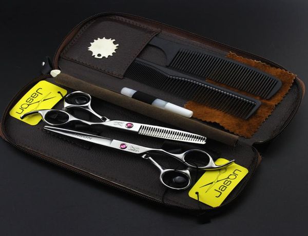 

60inch jason professional hairdressing scissors kit cutting thinning scissors jp440c barber scissors hair shears barber tool2266967