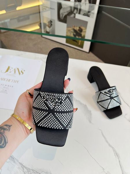 

designer slides women man slippers luxury sandals brand sandals real leather flip flop flats slide 0522, Black