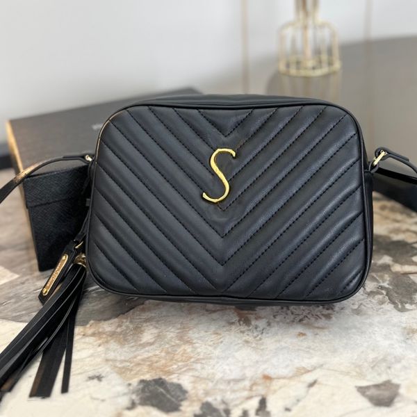 

designer bag women's shoulder bag 2023 new fashion camera bag chain bag classic design single shoulder diagonal straddle small square b