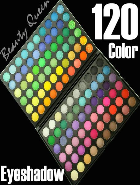 

new professional 120 color eye shadow eyeshadow palette makeup cosmetics kit p120 01 8418734