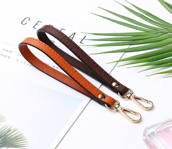 

women simple handle purse bag belt replacement solid color allmatch clutch bag strap wallet belt women wrist bag strap7727935, Black