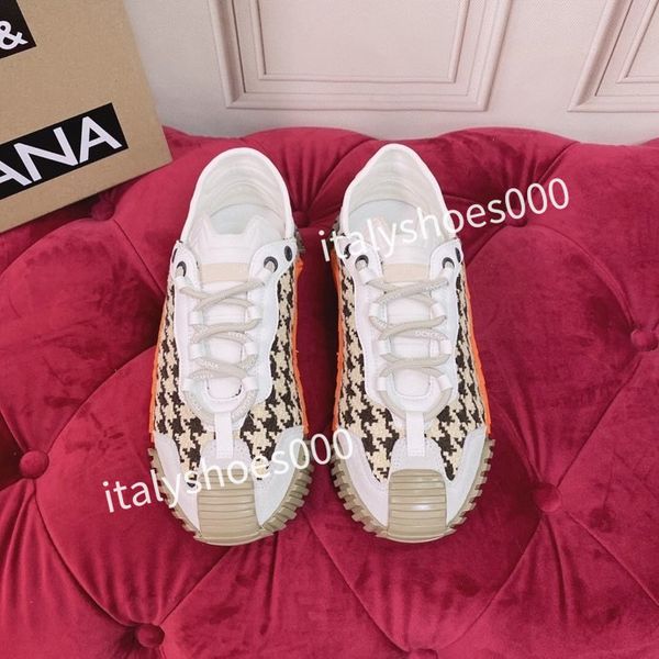 

2023 new r womens fashion sneakers lace up popular flat casual mens spring autumn walking shoes white, Black