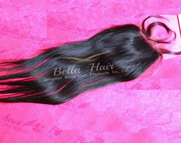 

unprocessed peruvian hair silk base lace closure 10quot26quot natural color silky straight virgin human hair bellahair6271937, Black;brown