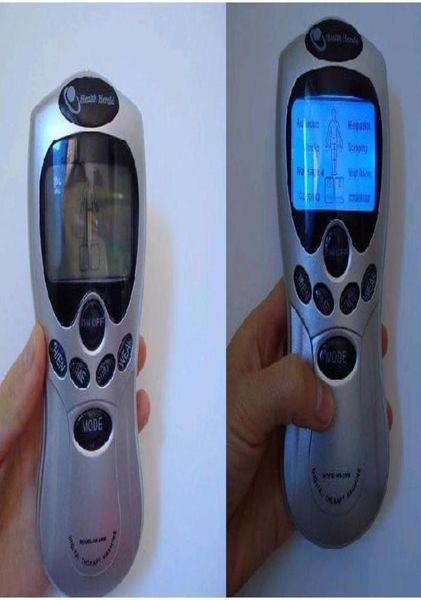 

35pcslot christmas gift tens acupuncture digital therapy machine 4 pads4way electrode wire9596191