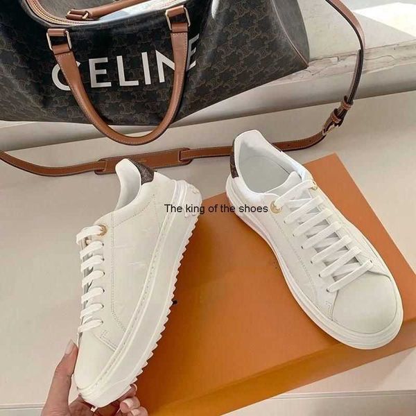 

2023 new sneakers shoes time out 1 women 1 genuine leather woman casual shoe size 35-41 model hymnb0004 wmi size34-41, Black