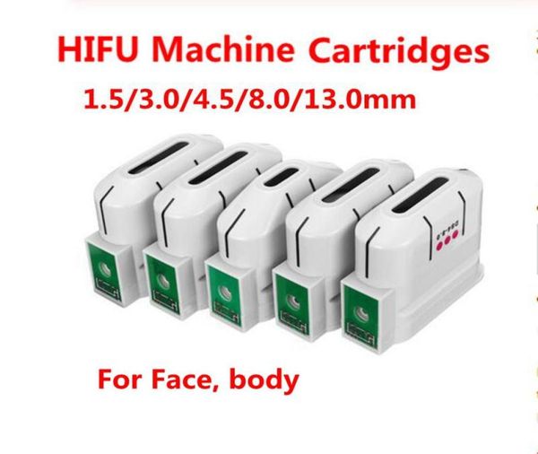 

replacement cartridges tips for high intensity focused ultrasound hifu machine face skin lifting wrinkle removal anti ageing dhl f3577080