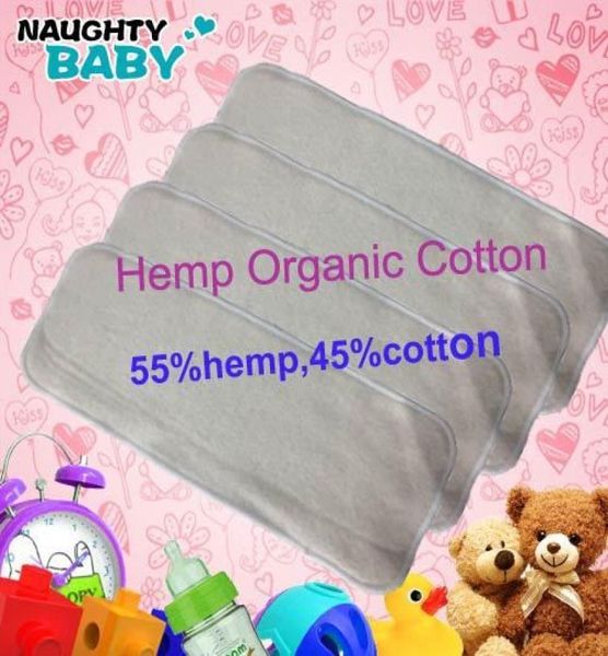 

2014 new 3 layers hemp organic cotton reusable washable cloth diapers inserts 300 pcs for children ampadults 6065594