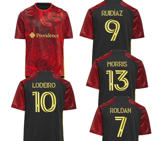 

23-24 10 lodeiro 9 ruidiaz 12 montero 13 morris 7 roldan 23-24 men soccer jerseys customized thai quality football shirt kits dhgate wholesa, Black;yellow
