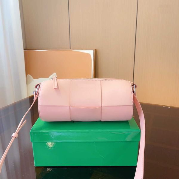 

cylinder designer bags women men drum shoulder bags crossbody purse portable fine chain high-capacity round bag 230524