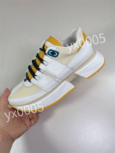 

r flat sneaker trainer casual shoes leather white letter overlays fashion platform mens womens low sneakers, Black
