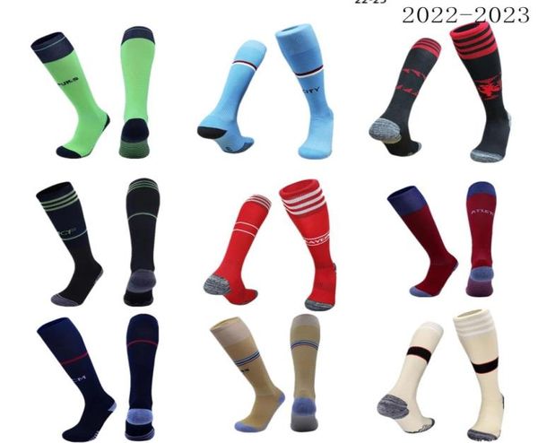 

kids professional sports football socks long europe soccer club sock breathable knee high elastics long stocking socks9074851, Black