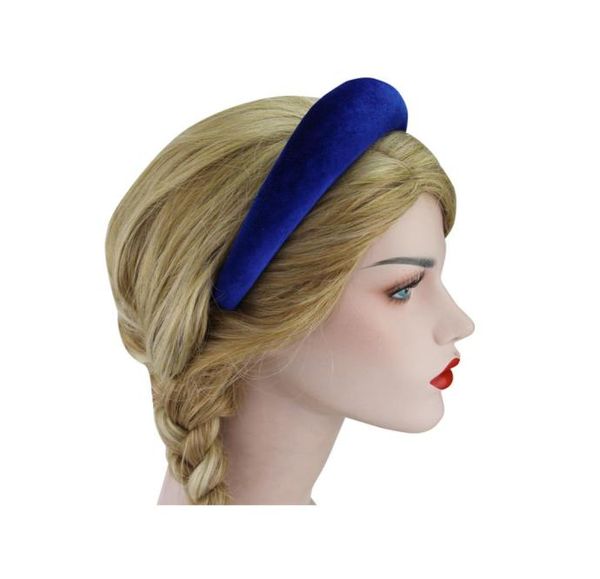 

thick velvet women headbands hair accessories head band fashion headwear 4cm wide plastic hairbands for 3541152