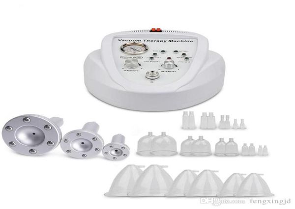 

fast body shaping vacuum therapy machine lymph drainage body slimming breast enlargement machine with breast buttock suct9674126, Black;white