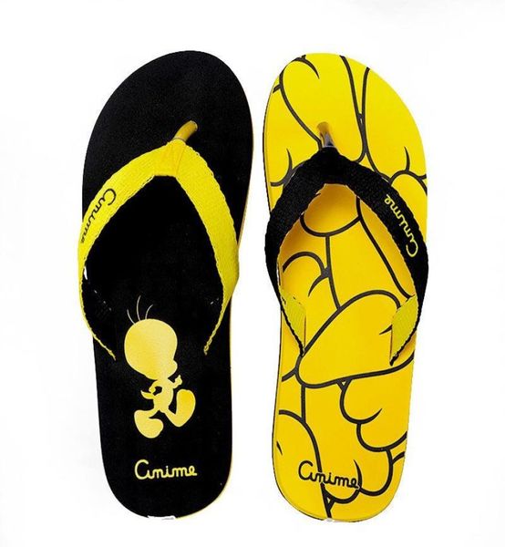 

2021 luxury designer men039s slippers sandals shoes slippery anime summer fashion wide flat flip flops b027007034