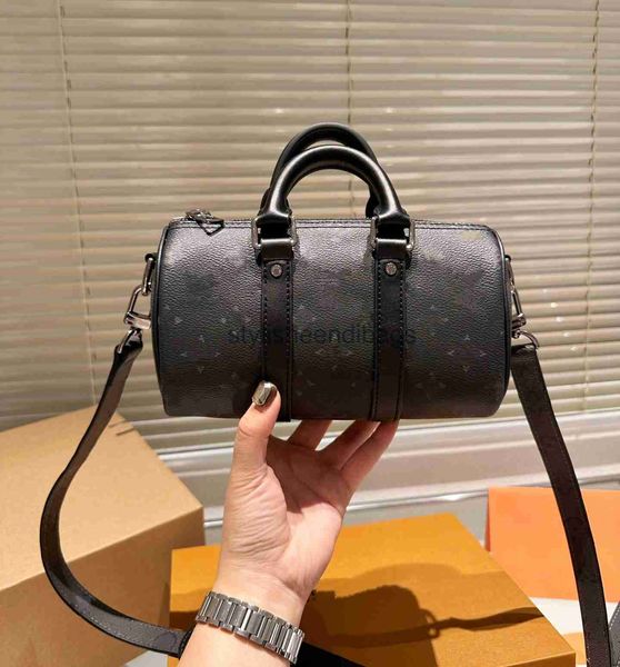 

stylisheendibags l designer luxury watercolor keepall xs bag blue m45761/m46249 boston genuine leather handbags handbag shoulder bucket bags