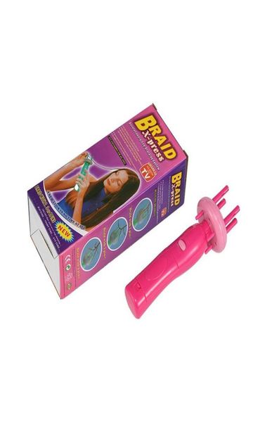 

women portable electric automatic hairstyle tool braid machine hair weave rolling tools braider hairs tyles device kit 220716892467